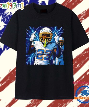Tony Jefferson Los Angeles Chargers Middle Finger T Shirt