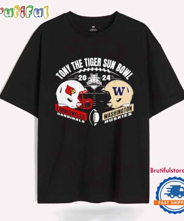Tony The Tiger Sun Bowl 2024 Louisville Vs Washington Head To Head T Shirt