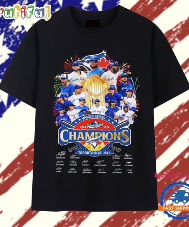 Toronto Blue Jays Baseball World Series Champions 2025 Winner Vintage T Shirt