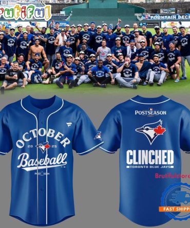Toronto Blue Jays October Baseball Postseason 2025 Jersey Shirt