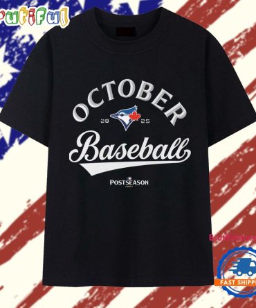 Toronto Blue Jays October Baseball Postseason 2025 Vintage T Shirt
