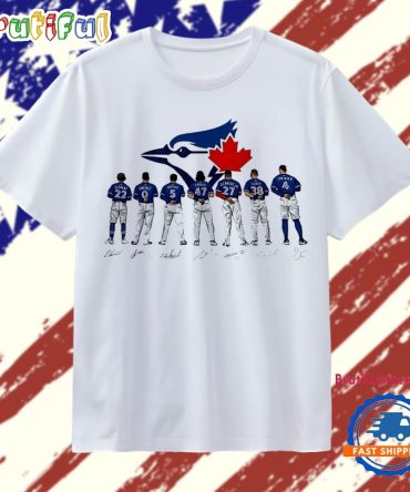 Toronto Blue Jays Players Lineup 2025 T Shirt
