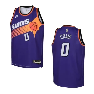 Youth Phoenix Suns 2022-23 Classic Edition Torrey Craig Purple Jersey - Alzaintravels