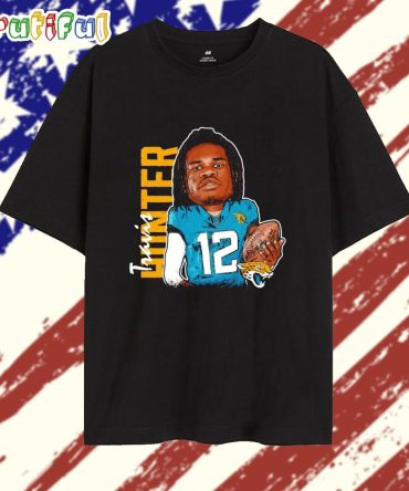 Travis Hunter Player Jacksonville Jaguars Caricature T Shirt