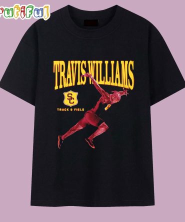 Travis Williams Usc Track And Field Signature T Shirt