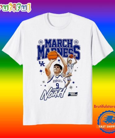 Trent Noah Kentucky Wildcats 2025 March Madness Graphic T Shirt