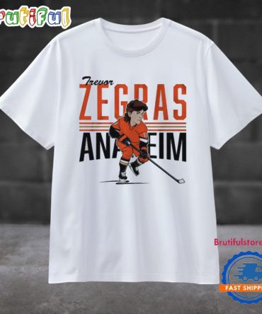 Trevor Zegras Center Ice Caricature T Shirt