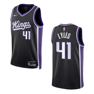 Trey Lyles Icon Edition Sacramento Kings 2023-24 Black Swingman Jersey - Alzaintravels