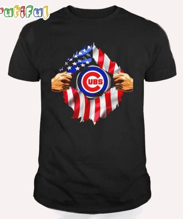 True Colors Bleed Cubbie Blue Chicago Cubs T Shirt