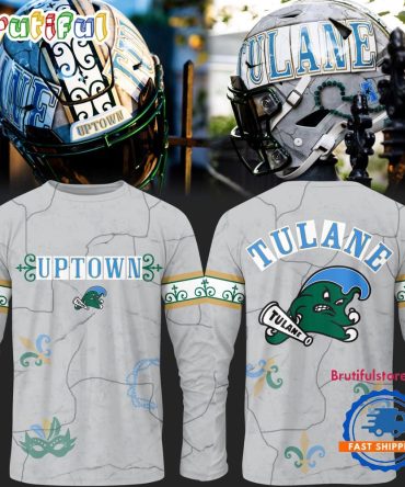 Tulane Green Wave Football 2025 City Edition Long Sleeve Shirt