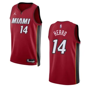 Miami Heat Tyler Herro 2022-23 Statement Edition Red Swingman Jersey - Alzaintravels