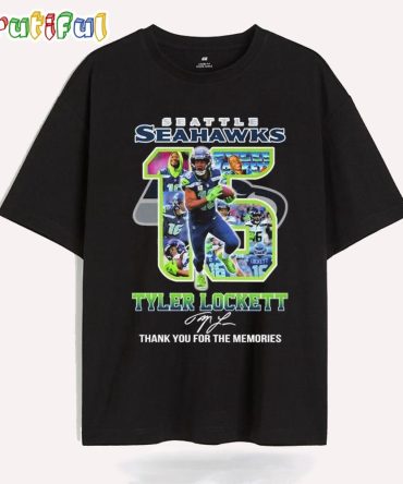 Tyler Lockett 15 Seattle Seahawks Thank You For The Memories T Shirt