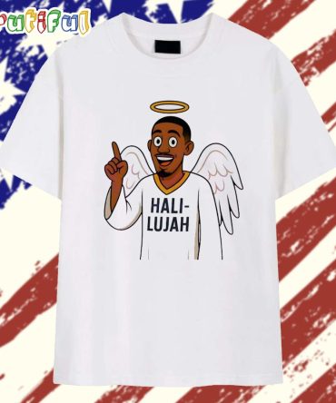 Tyrese Haliburton Hali Lujah Angel Meme Indiana Pacers Cartoon T Shirt