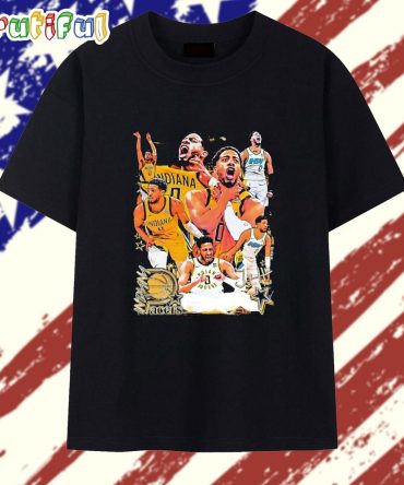 Tyrese Haliburton Indiana Pacers Basketball Choke Graphic T Shirt