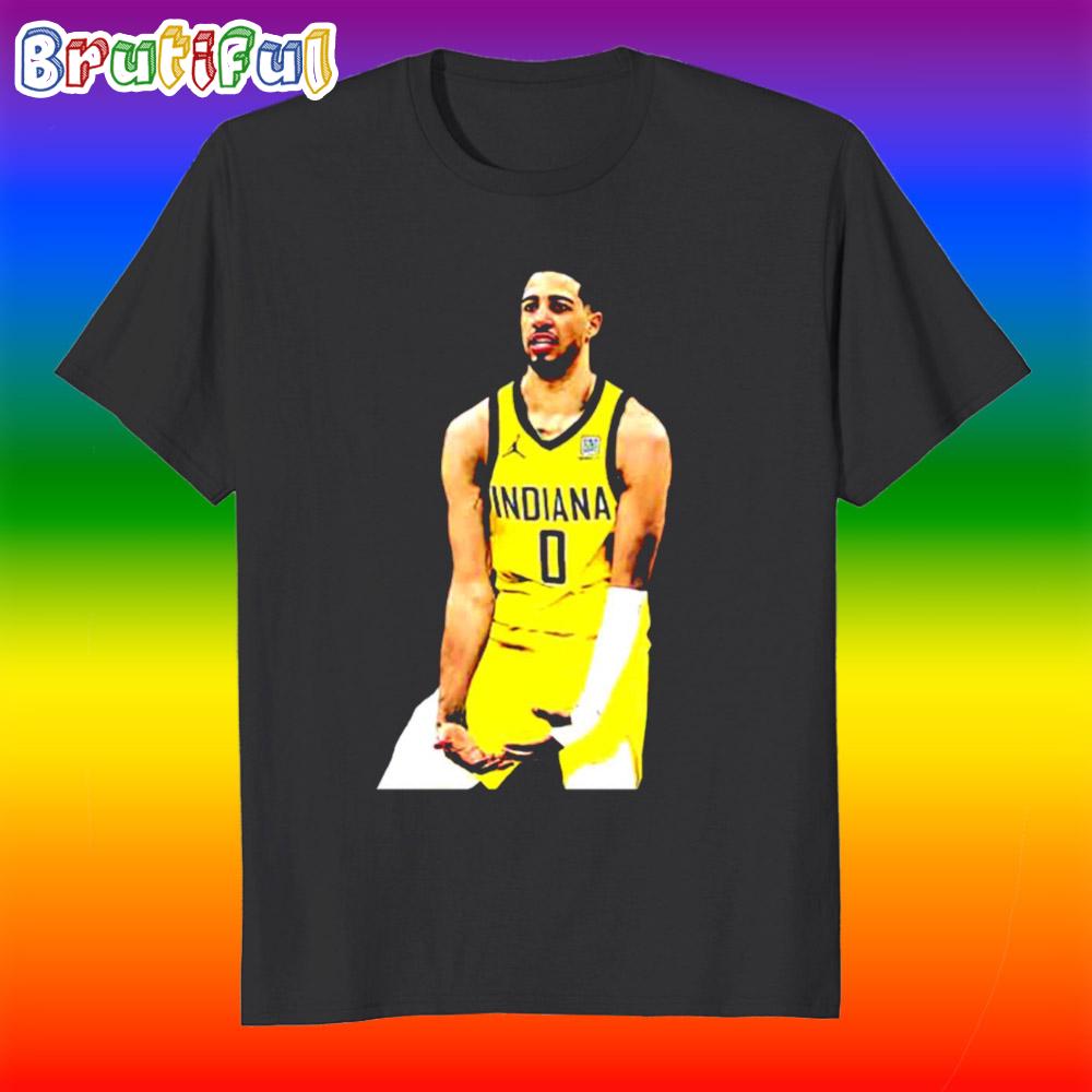 Tyrese Haliburton Indiana Pacers Player Cartoon T Shirt