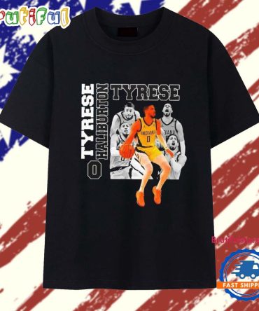 Tyrese Haliburton Vintage 90S Bootleg 2025 T Shirt