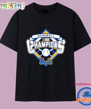 Ucla Bruins 2025 Big Ten Baseball Regular Season Champions T Shirt