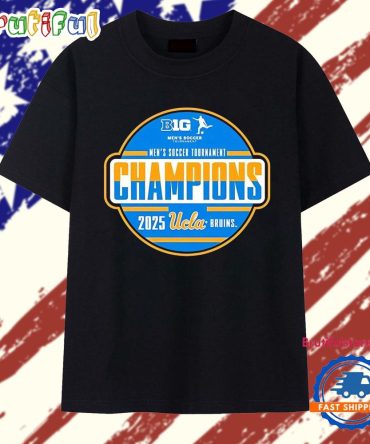 Ucla Bruins 2025 Big Ten Men’S Soccer Tournament Champions T Shirt