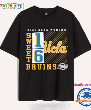 Ucla Bruins 2025 March Madness Sweet 16 No Look Pass T Shirt