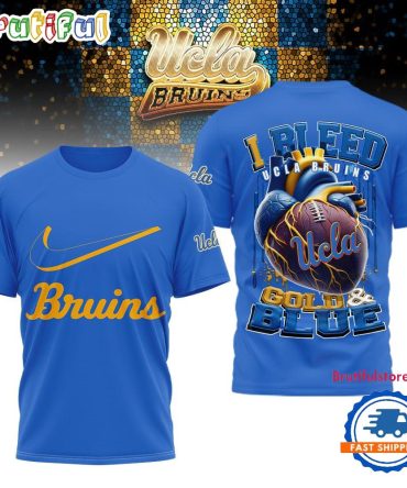 Ucla Bruins 2025 Ncaa I Bleed Unisex 3D Shirt