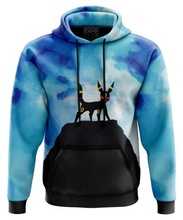 Umbreon On Mountain Pokemon 3D All Over Print Hoodie