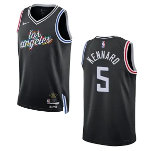 Clippers 2022-23 City Edition Luke Kennard Black Jersey Swingman - Alzaintravels