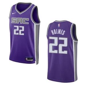 Kings 2022-23 Icon Edition Richaun Holmes Purple Jersey Swingman - Alzaintravels
