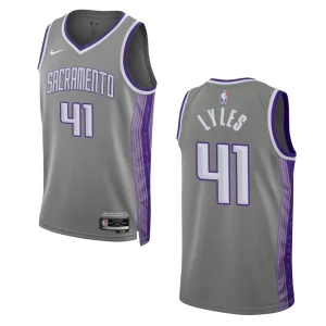 Kings 2022-23 City Edition Trey Lyles Anthracite Jersey Swingman - Alzaintravels