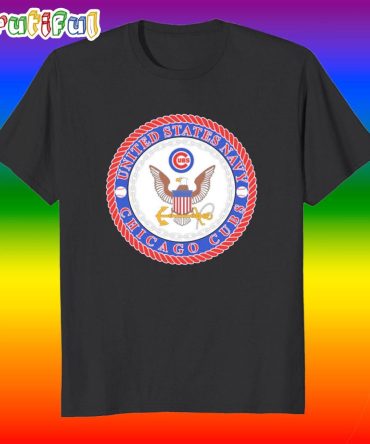 United State Navy Chicago Cubs T Shirt