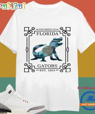 University Of Florida Gators Est 1853 State Scenery T Shirt