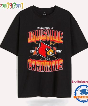 University Of Louisville The Ville Cardinals T Shirt