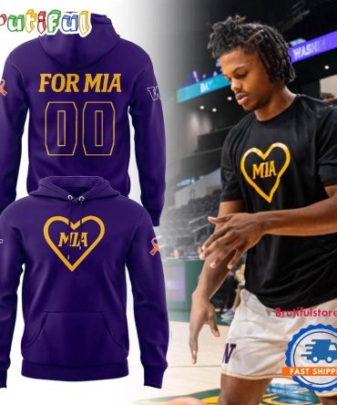 University Of Washington For Mia 2025 New Custom Hoodie