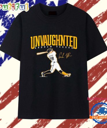 Unvaughnted Andrew Vaughn Milwaukee Brewers Signature T Shirt