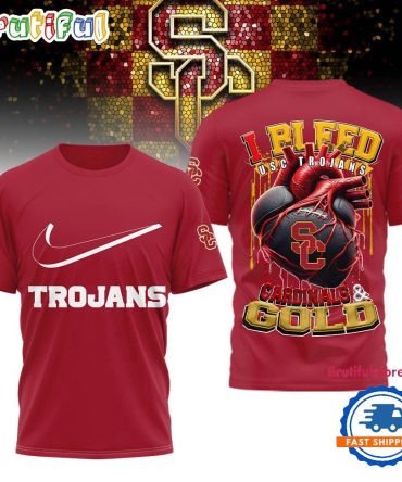 Usc Trojans 2025 Ncaa I Bleed Unisex 3D Shirt