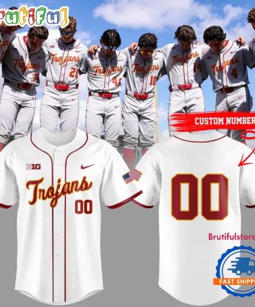 Usc Trojans Baseball 2025 Fight On Custom Jersey Shirt