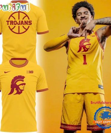 Usc Trojans Sunset Gold Uniform 2025 T Shirt