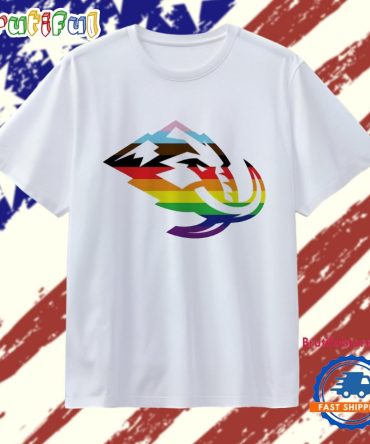 Utah Mammoth Pride Month Logo T Shirt