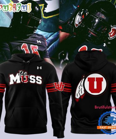 Utah Utes Football The Muss 2025 Limited Edition Black Hoodie