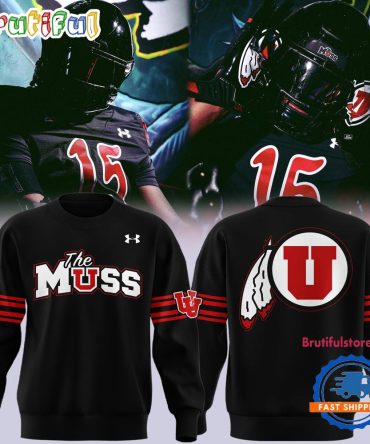 Utah Utes Football The Muss 2025 Limited Edition Black Sweatshirt