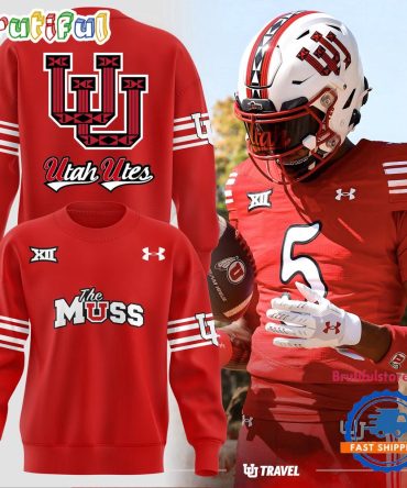 Utah Utes Football The Muss 2025 Limited Edition Red Sweatshirt