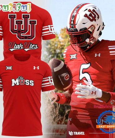Utah Utes Football The Muss 2025 Limited Edition Red T Shirt
