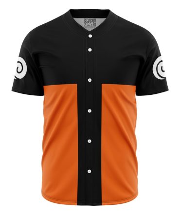 Uzumaki V2 Shippuden No Piping Baseball Jersey