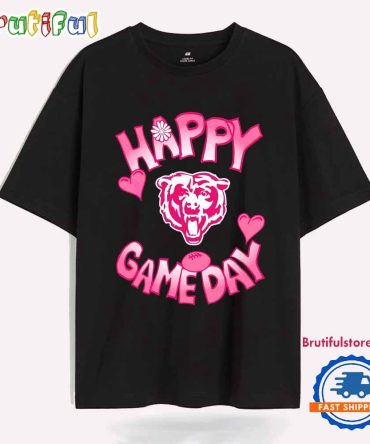Valentines Day Chicago Bears Happy Gameday T Shirt