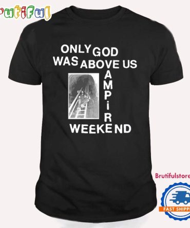 Vampire Weekend Tunnel Only God Was Above Us T Shirt