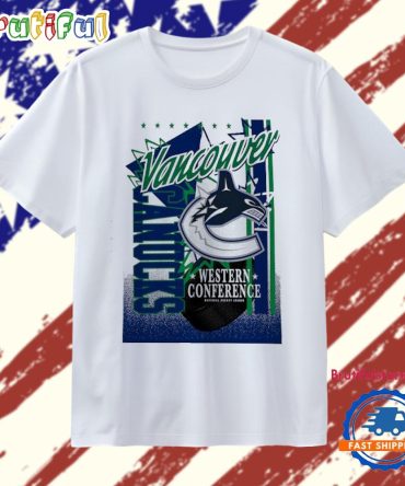 Vancouver Canucks Western Conference Nhl Logo T Shirt