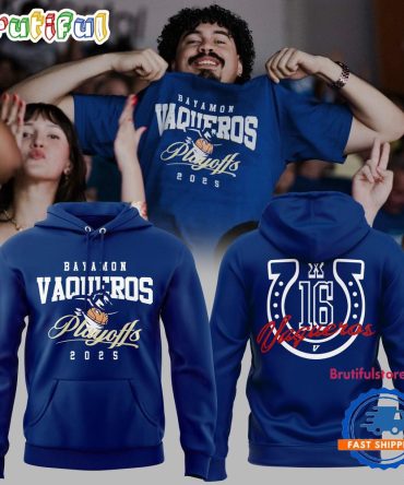 Vaqueros De Bayamon 2025 Play Offs Bsn Limited Edition Hoodie