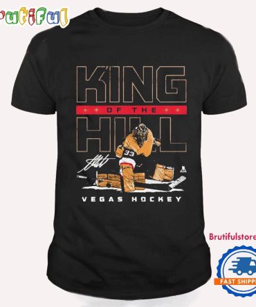 Vegas Golden Knights Adin Hill King Of The Hill Signature T Shirt