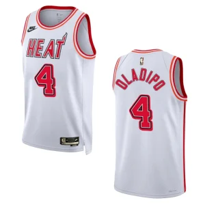 Miami Heat 2022-23 Classic Edition Victor Oladipo White Jersey 35th Anniversary - Alzaintravels