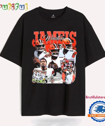 Vintage 90S Jameis Winston Cleveland Browns Football T Shirt