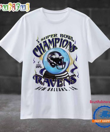 Vintage Baltimore Ravens Super Bowl Champions Xlvii T Shirt